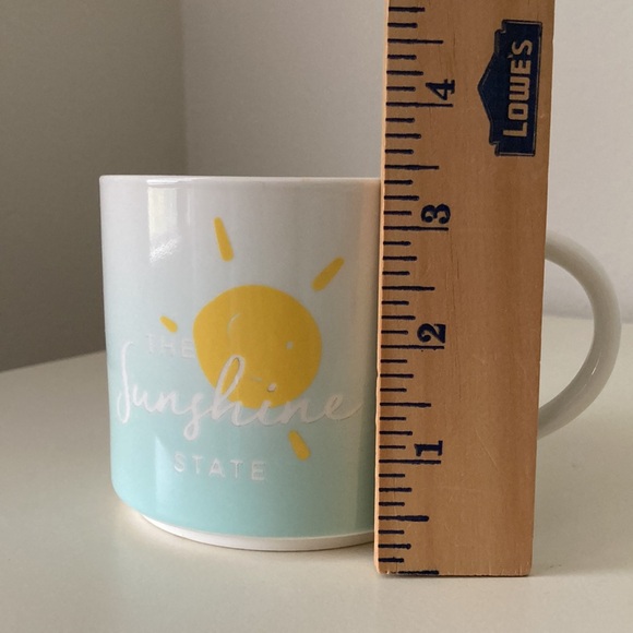 The Sunshine State Sun Sunny Florida Ombré Coffee Mug Porcelain Threshold Target - Picture 10 of 11